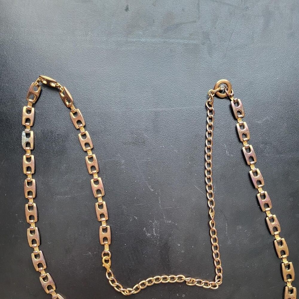 necklace Chain Women's bronze brass Jewelry necklace or waste chain